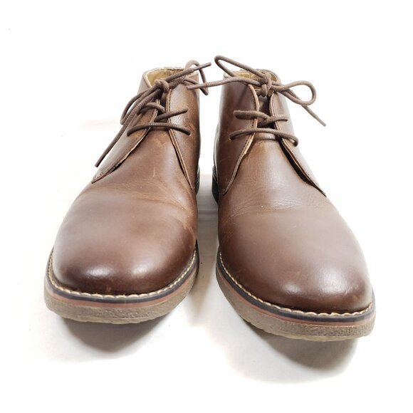 St. Johns Bay Mens Size 11 Brown Leather Chukka Boots main image 5
